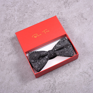 商务领结男蓝色 领结新郎结婚蝴蝶结正装 Bow Tie欧美大牌真丝时尚