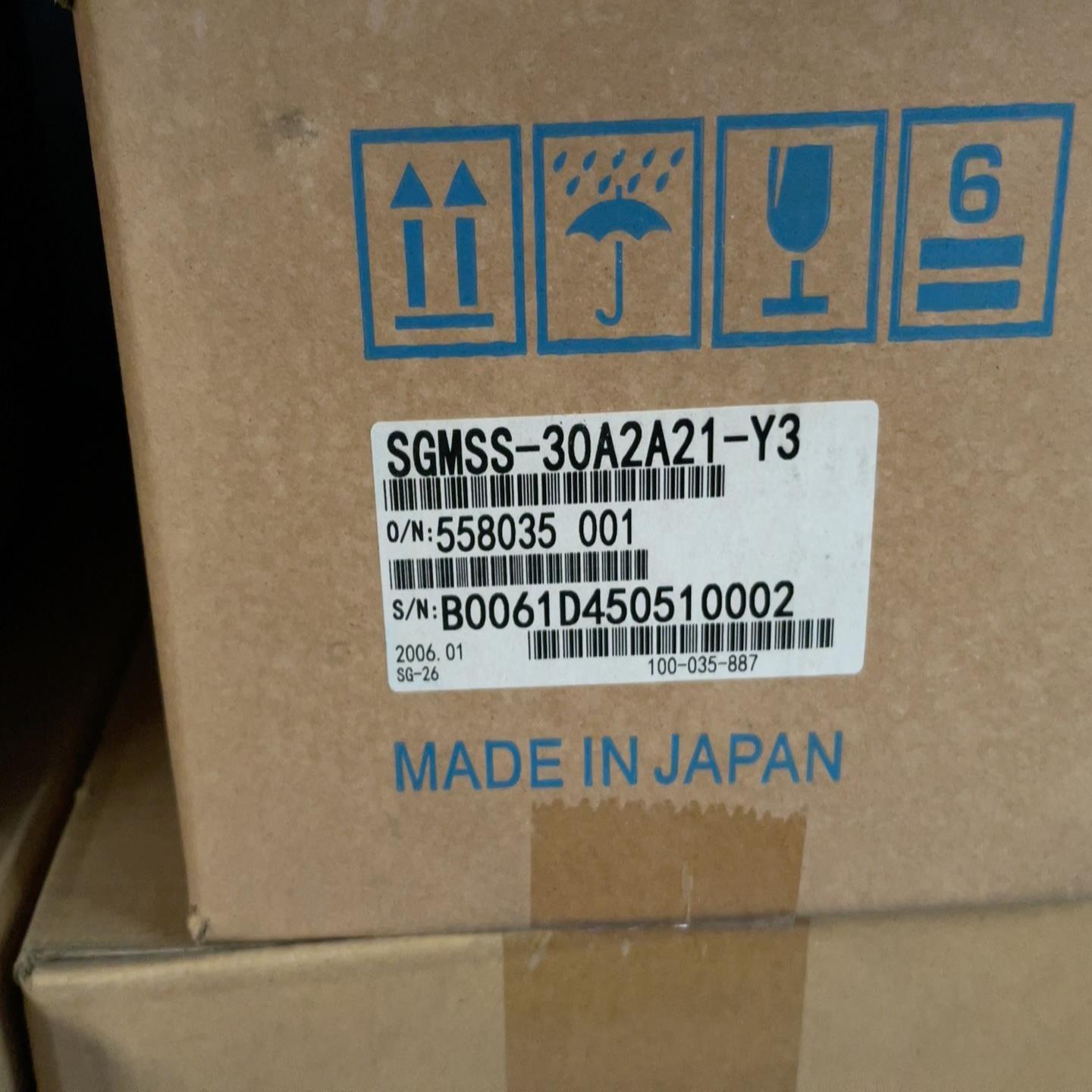 安川电机库存实物图SGMMS-30A2A21-Y320A2【议价】