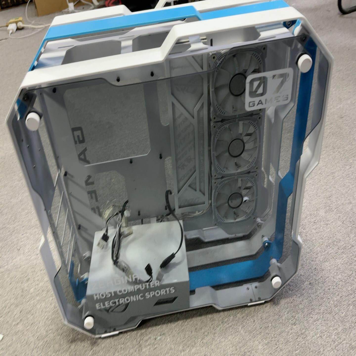 炽果zc-07机箱 ATX侧透分体水冷中塔大机箱【议价】