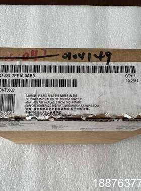 6ES7331-7PE10-0AB0模组全新仅开封一台议价