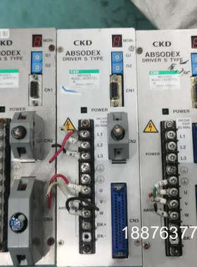 原装正品CKD伺服驱动器AX9075S－B功能正常，实物拍摄议价