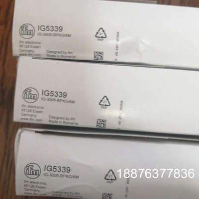 IFM IG5339 原厂全新正品假一罚十