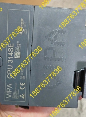 VIPA CPU 314 SE，成色如图，拆机剪线，外壳有损 议价
