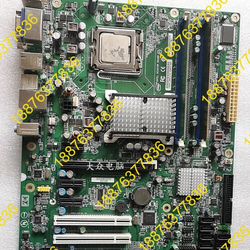 英特尔 DG43NB G43 DDR2 工控工业设备主板77 议价
