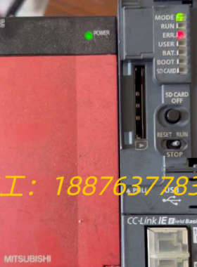 三菱PLC,Q06UDVCPU，设备样机拆下的，成色如图，通议价