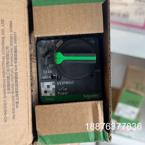 全新GV2PM06C 马达断路器议价