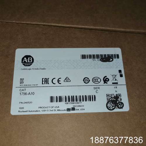 AB罗克韦尔机架1756-A10，1756-A13  全新原议价