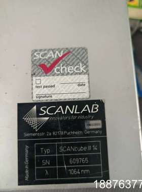 德国进口SCANLAB振镜，SCANcube III 14议价