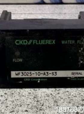 CKD fluerex 水流量传感器 WF3025-10-A议价