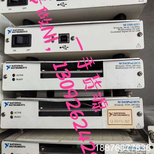 NI USB-6251，DAQpad-6015 实物拍摄，功议价