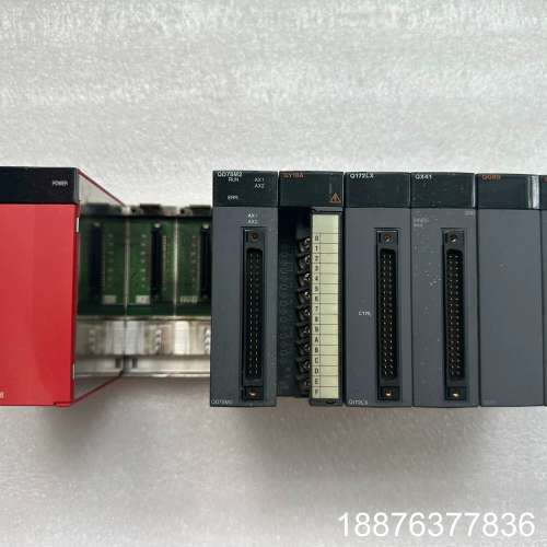 三菱Q系列PLC模块一组Q38B-E Q61P QD75M2议价