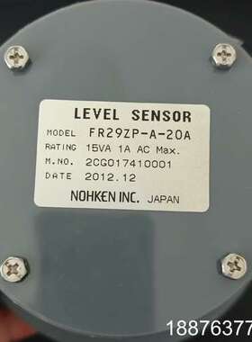 能研NOHKEN INC液位，FR29ZP-A-20A议价