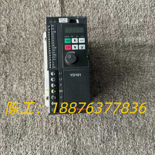 优利康变频器YD101-00P7-T2S，成色轻微使用痕迹，议价