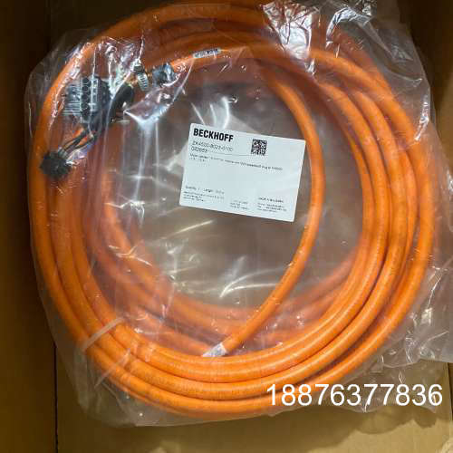 倍福伺服放大器线缆，型号ZK4500-8023-0100，全议价