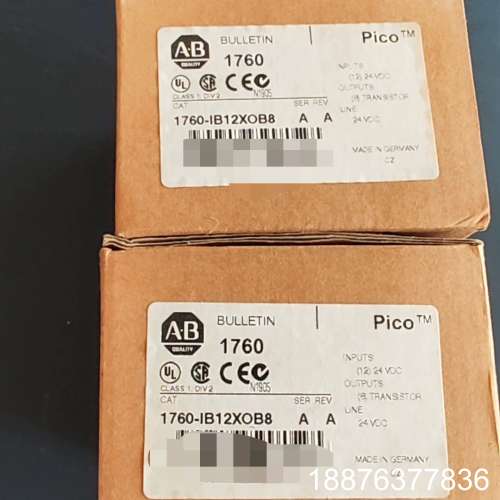 AB Pico 1760-IB12XOB8，全新原装议价