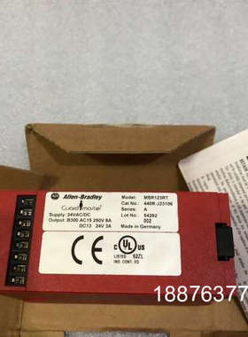 Allen-Bradley安全继电器AB MSR123RT