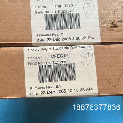 贝利IMFEC12卡件，全新未开封，原装正品议价