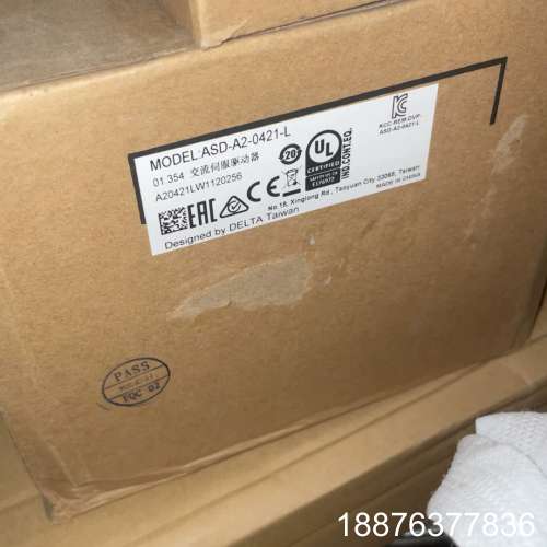 全新台达ASD-A2-0421-L伺服驱动器，设计来自DEL议价