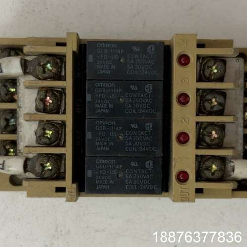 继电器G6B-4BND，24VDC供电，5A额定电流，议价