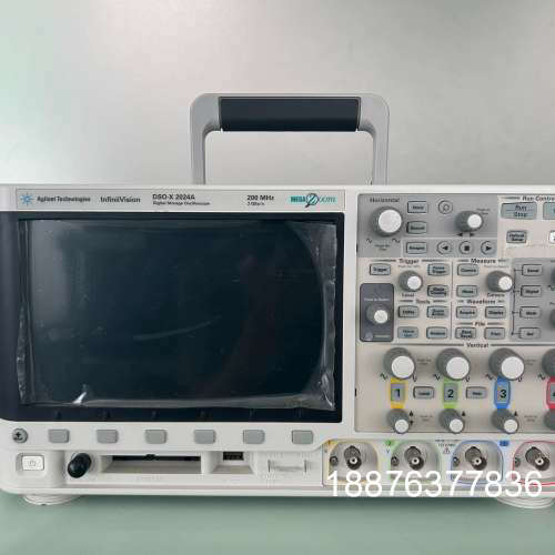 是德科技示波器，dsox2024A示波器。