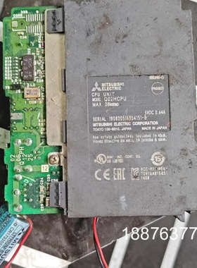 三菱PLC模块 Q02HCPU 拆机件，成色如图，不会测试，议价