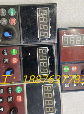 易能变频器面板。EDS1000。大面板。尺寸72X122mm议价