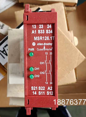 AB安全继电器 MSR126 .1T  440R-N2311议价