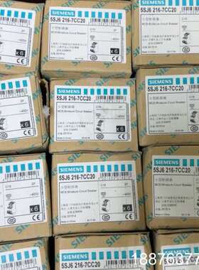 微型断路器 5SJ6216-7CC20 2P C16A议价