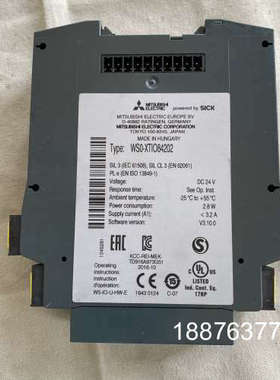 三菱安全控制器WSO-XTIO84202 全新原装正品 DC议价
