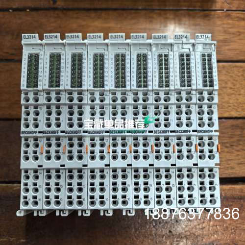 倍福EL3214原装正品拆机模块，4路模拟量输入，支持PT1议价