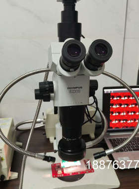 奥林巴斯三目体视显微镜SZX12一台，成色好，功能正常，欢迎议价