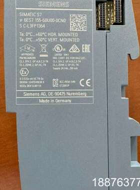 6ES7155-6BU00-0CN0接口模块一个，实物议价