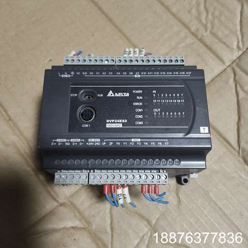 台达plc DVP24ES2 设备拆机一个，实物图片，功能完议价