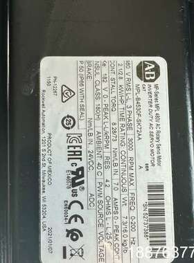 MPL-B4530F-SK72AA. ab牌电机mplb45议价