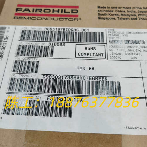 仙童FSUSB30L10X【IC USB SWITCH 2X议价