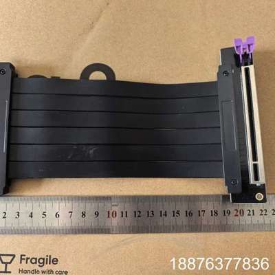 ITX机箱显卡延长线pcie X16，长度约22cm 和 3议价