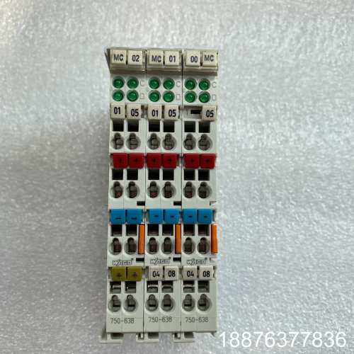 WAGO万可PLC模块 750-638 二手拆机的功能包好外议价