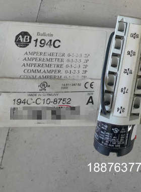 AB罗克韦尔194C-C10-8752全新带包装。我三个。