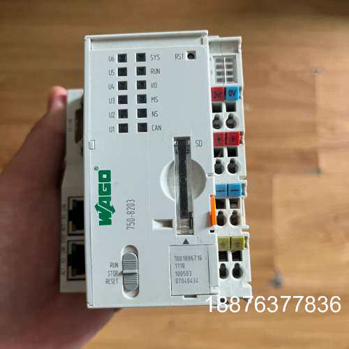 WAGO万可750-8203 PLC模块 拆机件 几乎全新议价