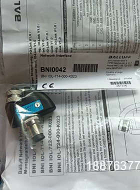 BNI0042，BALLUFF/巴鲁夫工程剩余全新巴鲁夫 B议价