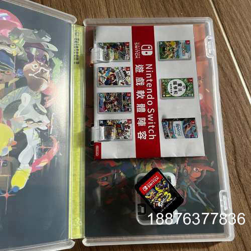 任天堂斯普拉顿3游戏卡带 喷射战士3议价