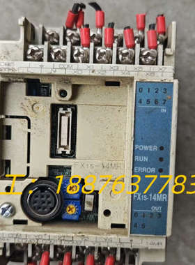 三菱PLC  型号FX1S-14MR-001议价