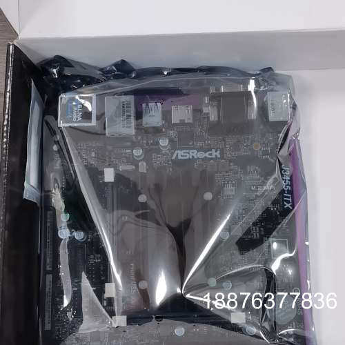华擎J3455 ITX 主板，京东自营，全新未使用，