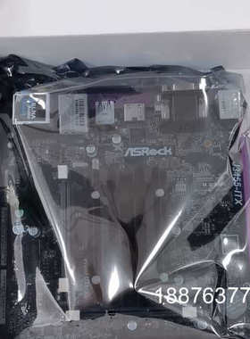 华擎J3455 ITX 主板，京东自营，全新未使用，