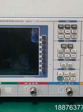 现货租售罗德与斯瓦茨ZVB8四端口网络分析仪，可以用于多端口议价