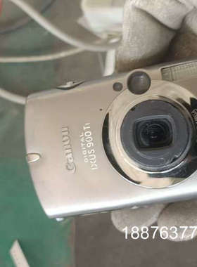 佳能ixus900TI，钛金属机身，没有内存卡，通电正常开机