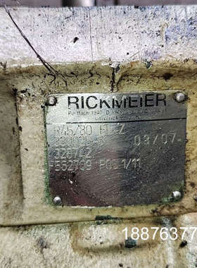 RICKMEIER瑞克梅尔 泵   r45/80  fl-z议价