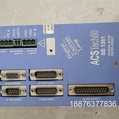 美国原装ACS Tech 80伺服驱动器 SB1381-C-议价