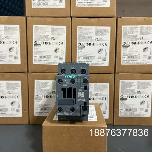 接触器 3RT6026-1BB40 DC24V 全新原议价