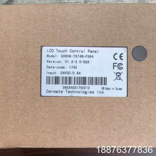 台湾屏通人机界面GX608-TST4B-F5R4,全新未使用议价